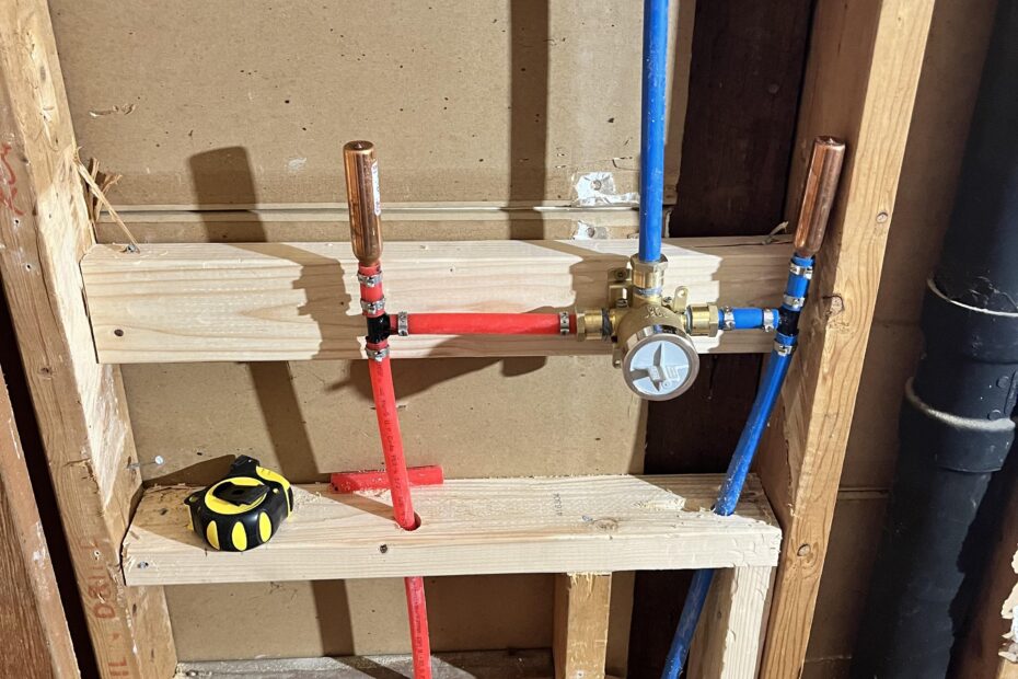 Shower valve with Hammer arrestors PEX : r/askaplumber